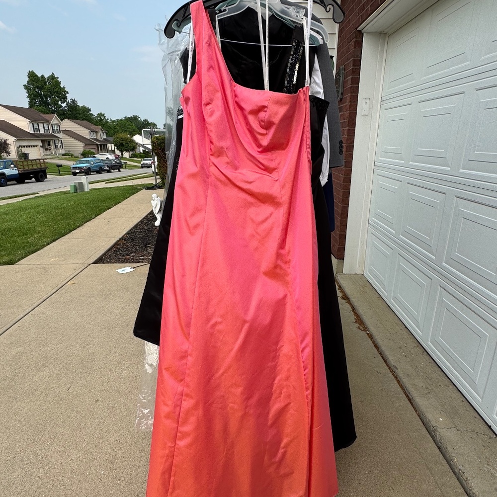 Pink sparkly dress